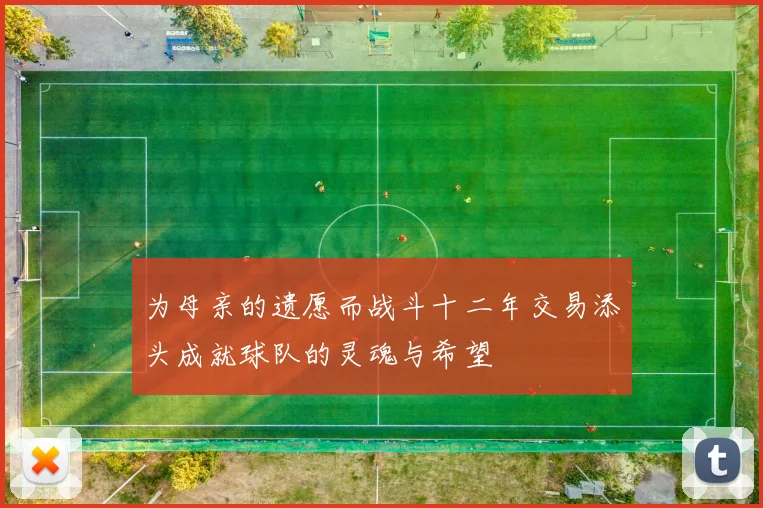 为母亲的遗愿而战斗十二年交易添头成就球队的灵魂与希望