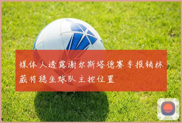 媒体人透露谢尔斯塔德赛季报销林葳将稳坐球队主控位置